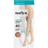 Norlyn Support 40 den naisten tukisukkahousut