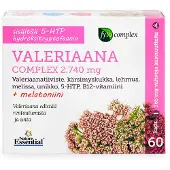 Raw Organic Aboa medica Valeriaana complex 2740 mg, 60 kaps.