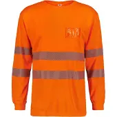 Timco Workwear Lk.2 Hi-Vis katkoprintti huomiopaita