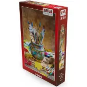 Nova Puzzle My Paints and Brushes 1000p palapeli
