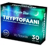 Raw Organic Via Naturale hyvän olon tryptofaani 30tabl