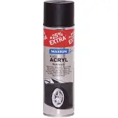 Maston AutoAcryl 500ml mattamusta spraymaali