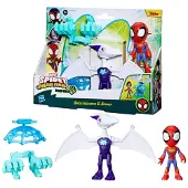 Spiderman Marvel and Amazing Friends Dino-Webs hahmo ja tarvike (lajitelma)