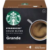 Starbucks House Blend kahvikapselit By Nescafe Dolce gusto