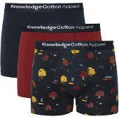 KnowledgeCotton Trees Yes Please miesten 3-pack alushousut