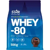 Star Nutrition Whey-80 Double Rich Chocolate 500g heraproteiini