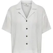 JDY Jdytheis Life 2/4 Loose Shirt Wvn Noos - White - M