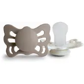 Kärkkäinen FRIGG Butterfly Portobello/Cream anatominen silikoni tutti 2 kpl
