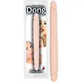 You2Toys - Double Dong - 100% silikonidildo (nude)