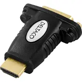 Deltaco HDMI cable - DVI-D, 1080p, black / 00100020 (00100020)