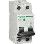 Schneider Electric Automaattirengas Multi9 C60H-DC 10A 2P C-karakteristiikka 500VDC UL1077