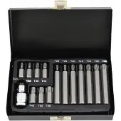 AWTOOLS Tarvikesarja AW35117BL; T20-T55; 15 kpl.