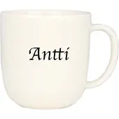 Kultakeramiikka Antti nimimuki