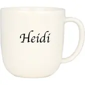 Kultakeramiikka Heidi nimimuki