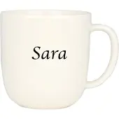 Kultakeramiikka Sara nimimuki
