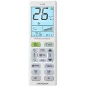 Mtp Products Universal ilmastointilaitteen kaukosäädin LCD-näytöllä
