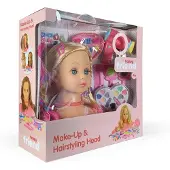 Happy Friend Hf Make Up & Hairstyling Head B/O Blond Hair - Multi/patterned - ONE SIZE