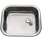Juvel Intra k400 stainless steel kitchen sink for inset wit