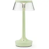 Flos Design-pöytävalaisin Bon jour unplugged, himmennettävä, Vihreä, Eteinen, Synteettinen materiaali, Design