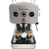 Russell Hobbs Distinctions Espresso Machine 1350W - Silver - 15 BAR