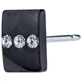 Blomdahl BT Triple Crystal 8 mm korvakorut
