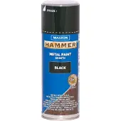 Maston Hammer sileä musta 400ml spraymaali