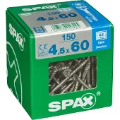 Spax TX 4,5x60 RST uppokanta yleisruuvi