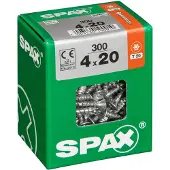 Spax TX 4x20 uppokanta yleisruuvi