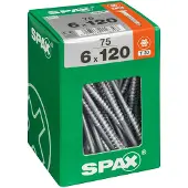 Spax TX 6x120 uppokanta yleisruuvi