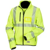 Priha 4138 lk.2 keltainen softshell huomiovärinen työtakki