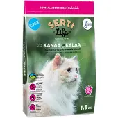 Sertilife 1,5 kg kanaa ja kalaa kissan täysravinto