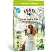 Sertilife 10 kg kanaa ja kauraa koiran täysravinto