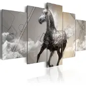Artgeist Fancy Gallop - 5 Pieces taulusetti