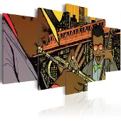 Artgeist Jazz In Comic taulusetti