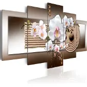 Artgeist Orchid And Zen Garden taulusetti
