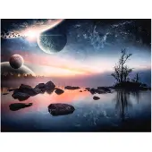 Artgeist Cosmic maisema fototapetti