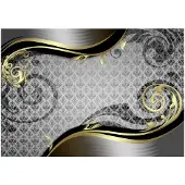 Artgeist Golden Snail fototapetti