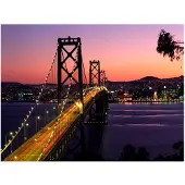 Artgeist Charming evening in San Francisco fototapetti