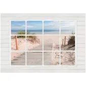 Kärkkäinen Artgeist Window & Beach fototapetti