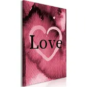 Artgeist Burgundy Love Vertical taulu