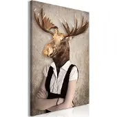 Artgeist Brainy Moose Vertical taulu