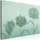 Artgeist Three Flowers Wide taulu