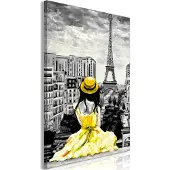 Artgeist Paris Colour Vertical Yellow taulu