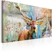 Artgeist Deer on Wood taulu