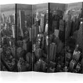 Artgeist New York: Skyscrapers (Bird'S Eye View) 5-osainen sermi