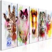 Artgeist Watercolour Animals taulusetti