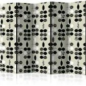 Artgeist Black And White Dots 5-osainen sermi