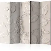 Artgeist Paper Flowers (Cream) 5-osainen sermi