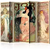Artgeist Alphonse Mucha. Women'S 5-osainen sermi