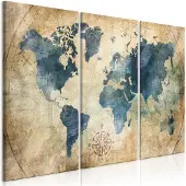 Artgeist Retro Map taulusetti